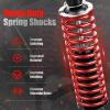 EZGO TXT Golf Cart Shocks Front or Rear with Heavy Duty Coil Springs for EZGO TXT/Medalist 1994+ G&E and Modified EZGO Golf Carts OEM# 70928-G01 76418-G01Red view 3