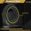 Felixstory 10x2.125 Solid Tire, Replacement for 10x2/54-152, 50/75-6.1, 10x2, 8.5x2 Original Tire, Fit for Ninebot F25 D18W Gotrax G4 iScooter i9 plus isinwheel s9 max Electric Scooter, Luminous green view 4
