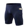 CARGFM Compression Shorts for Men, Basketball Running Tights Cool Dry Spandex Underwear Workout Gym Athletic Baselayer Navy Blue view 1