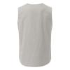 Loose Fit Cotton Linen Bohemian Tank Tops for Mens Summer Beach Fuunny Sleeveless Lace Up Hippie Cutt Off Tshirts Grey view 3