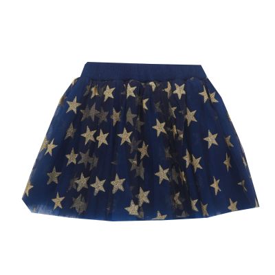 Little Girls Carnival Clothes Toddler Girls Tutu Skirt Summer Layered Tulle Princess Skirt Casual (Blue, 12-18 Months)