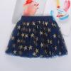 Little Girls Carnival Clothes Toddler Girls Tutu Skirt Summer Layered Tulle Princess Skirt Casual (Blue, 12-18 Months) view 2