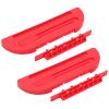 Table Hockey Ball Stopper,plplaaoo Table Hockey Score Counter,2pcs 2 in 1 Table Ice Hockey Goal Door Ball Stopper Score Counters Scorekeepers for Table Hockey Game, table hockey ball stopper air view 1