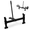 Deadlift Barbell Jack Stand, Heavy Duty Steel Deadlift Jack for Easy Changing Plates, Anti-slip Handle Deadlift Stand, Home Gym Deadlift Exercises, Weight Training Equipment, 800lb Capacity view 1