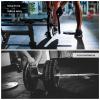 Deadlift Barbell Jack Stand, Heavy Duty Steel Deadlift Jack for Easy Changing Plates, Anti-slip Handle Deadlift Stand, Home Gym Deadlift Exercises, Weight Training Equipment, 800lb Capacity view 2