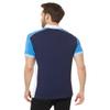 U.S. Polo Assn. Slim Fit Short Sleeve Double Collar Pique Knit Polo Shirt Classic Navy SM view 2