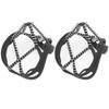 Pilipane 1 Pair Traction Spring Spike Shoe Covers for Snow Climbing Mountaineering, Outdoor Ski Ice Crampons, for Snow Ground Hiking Climb for Snow Boots and Shoes for Walking Fishing Jogging view 1
