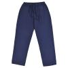 JEsilunmaMY Mens Linen Casual Pants Drawstring Elastic Waist Yoga Pants with Pockets Lightweight Summer Beach Loose Trousers (Blue,Small) view 1