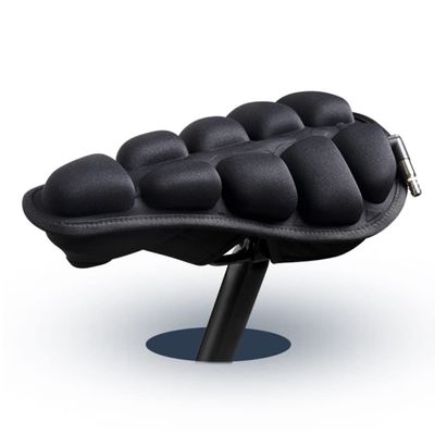 Inflatable Airbag Bike Seat Cover Comfortable and Breathable Bicycle Seat Cushion Bike Saddle Cover for Mountain Bike,Bicycle,Electric Bike,Fitness Bike,Etc