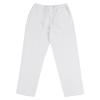 JEsilunmaMY Mens Linen Casual Pants Drawstring Elastic Waist Yoga Pants with Pockets Lightweight Summer Beach Loose Trousers (White,Large) view 1