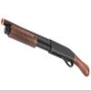 Golden Ball x Eagle 300 FPS Full Metal 3/6-Shot Pump Action Gas Airsoft Shotgun - Wood (Three & Six Burst Mode) view 4