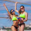 Junkin 6 Pack Volleyballs Official Size 5 Waterproof Soft Volleyball with Pump and Net Bag Outdoor Indoor Beach Gym Training Sport Gift Back to School(Blue Yellow Red, Blue White Yellow) view 4