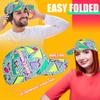 Sotiff 2 Pcs Retro 80s 90s Outfits for Women Men 80s Fanny Pack and Hat 90s Costumes Adjustable Waist Bag Bucket Hats for Themed Party(Fresh Style) view 2
