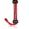AOXVIA Horse Red Whip Horse Whip Riding Crop Equestrian Faux Leather Whip Horse Equipment Whip Training Horse Riding Whip 23 inch view 3