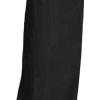 JEsilunmaMY Men's Cotton Linen Yoga Pants Elastic Waist Casual Loose Lounge Pants Solid Color Jogger Sweatpants Pajama Pants (Black,XX-Large) view 3