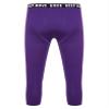 Jugaoge Mens Compression Pants Sports Leggings Running Tights Baselayer Underpants Athletic Activewear Purple XX-Large view 4
