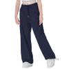 Rolanko Parachute Pants for Girls Y2K Cargo Pants Trousers with Pockets Harajuku Jogger Pants for Kids Streetwear (Navy, 10-12) view 2