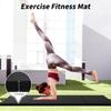 BLKMTY Gymnastics Mats, 4'x10'x2'' Folding Exercise Mat Gym Yoga Aerobics Fitness Mats Kids' Gymnastics Tumbling Mat with Carrying Handles for Home Gym Exercise&Play Gym, Black view 3