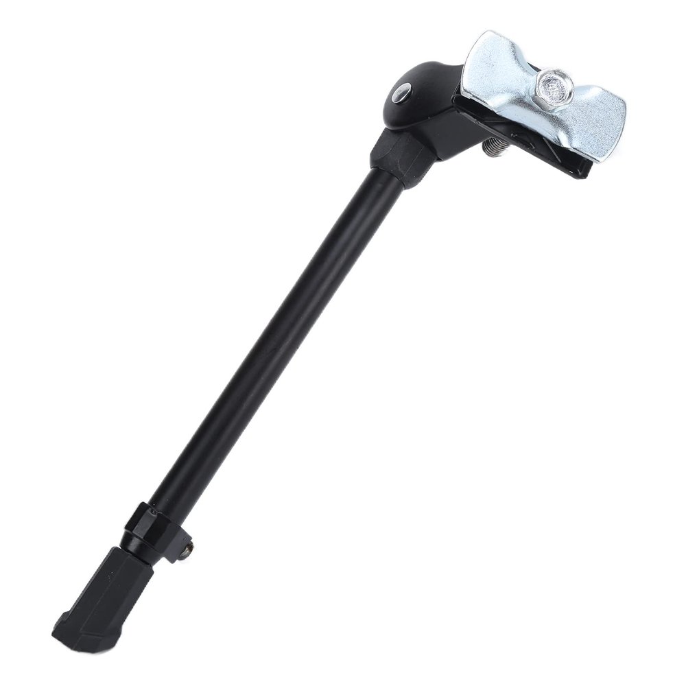 Yuecoom Bike Kickstand, Bike Rack Adjustable Aluminum Alloy Center Mount Bike Foot Brace Bike Accessories for 2427 Inch Road Mountain Bikes