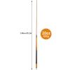 AKLOT Pool Cue,Pool Cues Sticks Set for Billiards 58 inch Billiard Cue Stick Black 20 oz view 2