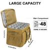 Soft Insulated Cooler Bag 48-Can Leakproof Soft Sided Cooler Large Collapsible Portable Cooler Bags 32L for Picnic, Waterproof Soft Ice Chest for Camping,Beach,Fishing,Travel,Outdoor view 2