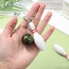 10CS Bowling Pins Keychain: Mini Bowling Ball Keychain Pendants Sport Party Favors Hanging s for Bag Charms Souvenir (Random Color) view 4