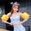 Topsung Arm Floaties Inflatable Swim Bands Rings Swimming Floats Tube Armlets for Kids Boys Girls and Adult view 4