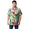 Minnesota Vikings NFL Mens Flamingo Button Up Shirt - Large view 2
