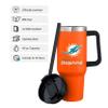 FOCO Miami Dolphins NFL 40 oz XL Tumbler - Team Color view 2