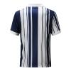 Men's Classic Short Sleeve Polo Shirt Zip Up Big&Tall Casual Summer Slim Fit T-Shirts Striped Graphic Printed Beach Tees Tops view 3