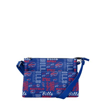 FOCO Las Vegas Raiders NFL Spirited Style Printed Collection Foldover Crossbody Bag
