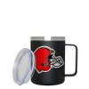 Cleveland Browns NFL Team Color Insulated Stainless Steel Mug view 3