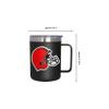 Cleveland Browns NFL Team Color Insulated Stainless Steel Mug view 4