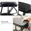 Exercise Bike 1pc Kid Baby Cargo Road Cycling Riding Carrier Mountain Comfort Seat Bike Rear Rack for Soft Leather Pad Pu Manned Child Saddle Shelf Children Baby Seat view 4