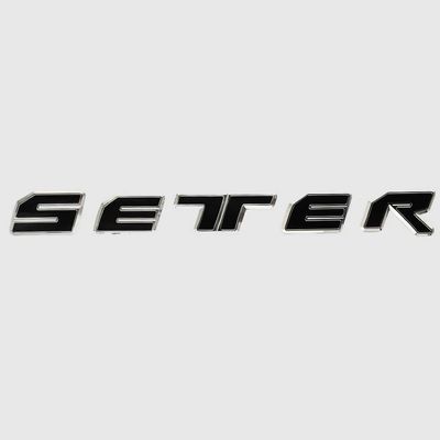 Malibu Setter Boat Raised Emblem Decal Sticker