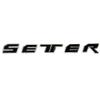 Malibu Setter Boat Raised Emblem Decal Sticker view 2
