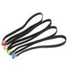 Acouto Tippet Rings, Fishing Tippet Spool Ring 4PCS Elastic Fabric Lightweight Fishing Tippet Spool Ring Fish Wire Loop Tackle Accessory view 2