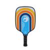 Gamma Sports 5.0 Pickleball Paddle, Graphite Pickleball Paddle with Polypropylene Core and Honeycomb Grip, Blue and Orange, 4 (1/4) view 1