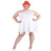 Classic Plus Size Flintstones Wilma Flintstone Costume - 2X BNDL w/Wig view 1