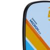 Gamma Sports Micron 5.0 Pickleball Paddle, Quantum Series Composite Pickleball Paddle with Polypropylene Core and Honeycomb Grip, Blue and Orange, 4 (1/8) view 2