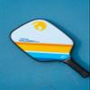Gamma Sports Micron 5.0 Pickleball Paddle, Quantum Series Composite Pickleball Paddle with Polypropylene Core and Honeycomb Grip, Blue and Orange, 4 (1/8) view 4