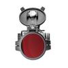 ZEISS Flip-Up and Fold-Flat Pro Lens Cover Protects Objective Lens for LRP S3 Riflescope from Dirt, Mud, and Rain, 56 mm, 2.560" view 4