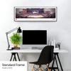 Indiana Hoosiers Basketball - 40.25x13.75-inch Standard Framed Print by Blakeway Panoramas view 2