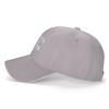 Promoted to Great Grandpa Est. 2023 Gift Baseball Cap Men Hats Sun Hat for Women Cowboy hat Dad Hat Trucker hat Gray view 3