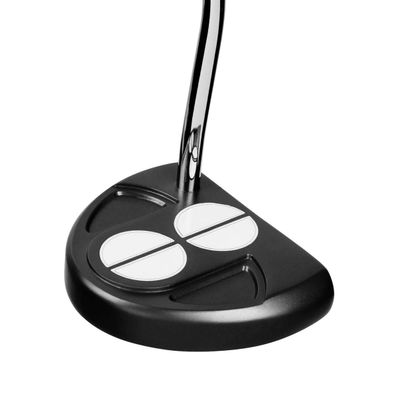 Orlimar Golf F60 Putter for Men Right Handed, Black/Silver 34 Mallet Putter with Oversize Putter Grip