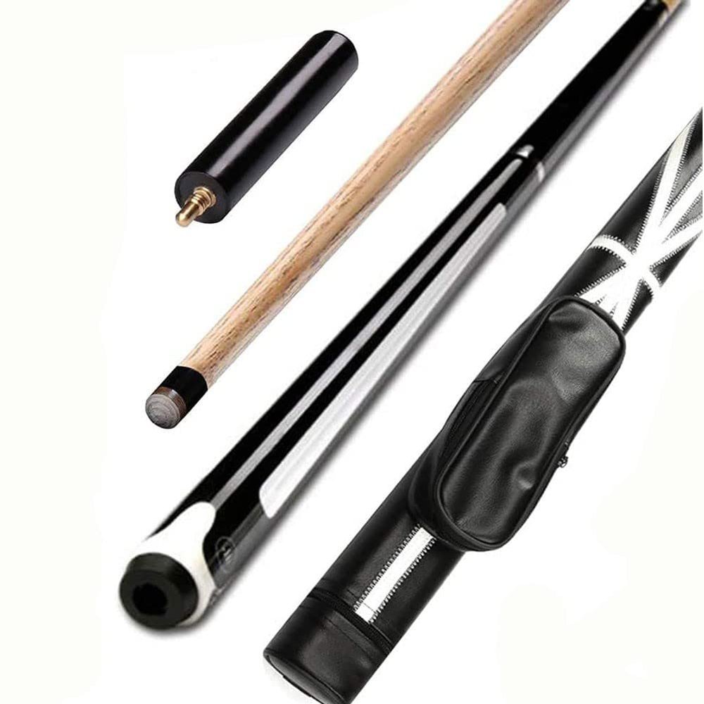 Pool Cue Billiard Cue 1/2 Section Handmade Billiard Cue Carbon Fiber Billiard Cue 11.5Mm Head Stable Power Transmission Stainless Steel Copper Interface Exquisite WEWYQSJXBXF-327(Colo