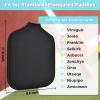 Qujior Pickleball Paddle Cover, Universal Case Size - 8.6 x 12.2 inches Racket Sleeve, Compatible with Most USAPA Standard and Elongated Pickball Paddles (2 Pack Black) view 2