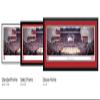Indiana Hoosiers Basketball - 44x18-inch Double Mat, Deluxe Framed Picture by Blakeway Panoramas view 4