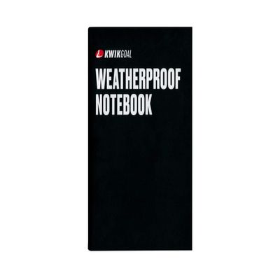 Kwik Goal Weatherproof Soccer Notebook, 5.4" x 7.7"