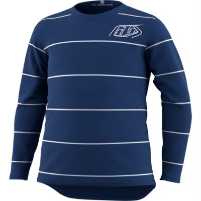Troy Lee Designs Youth Flowline Revert True Blue LS Jersey Size Medium